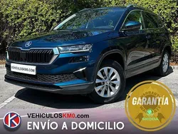 Azul Usado 2022 Skoda Karoq Ambition SUV | 18.900 € (Precio justo)