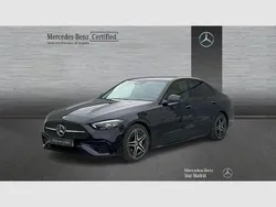 Negro Usado 2023 Mercedes C180 AMG line Berlina | 36.990 €