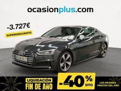 Gris Usado 2018 Audi A5 S-Line Coupe | 24.390 € (Precio justo)