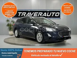 Azul Usado 2020 Ford Focus Titanium Familiar | 13.990 € (Precio justo)
