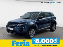 Azul Usado 2013 Land Rover Range Rover evoque Dynamic SUV | 16.450 € (Precio justo)