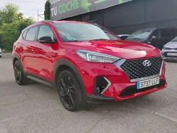 Rojo Usado 2020 Hyundai Tucson N Line SUV | 19.990 € (Precio justo)
