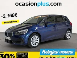 Azul Usado 2021 BMW 225 Active Tourer iPerformance Monovolumen | 18.082 € (Buen precio)