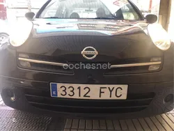 Negro Usado 2007 Nissan Micra Visia+ Utilitario | 3800 € (Precio justo)
