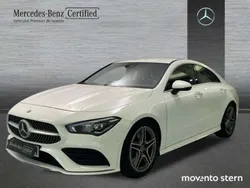 Blanco polar Usado 2020 Mercedes CLA200 AMG line Berlina | 30.500 € (Buen precio)