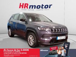 Gris Usado 2022 Jeep Compass Longitude SUV | 19.950 € (Precio justo)