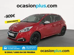 Rojo Usado 2019 Peugeot 208 Signature Sky Utilitario | 10.000 € (Precio justo)
