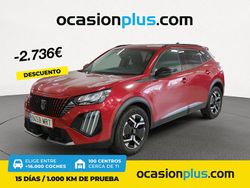 Rojo Usado 2024 Peugeot 2008 Allure SUV | 18.550 € (Precio justo)