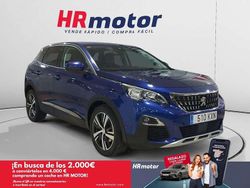 Azul Usado 2019 Peugeot 3008 Allure SUV | 14.590 € (Precio justo)