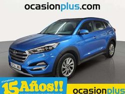 Azul Usado 2017 Hyundai Tucson SUV | 18.750 € (Precio justo)