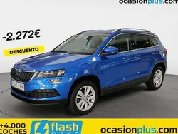 Azul Usado 2021 Skoda Karoq Ambition SUV | 18.410 € (Precio justo)