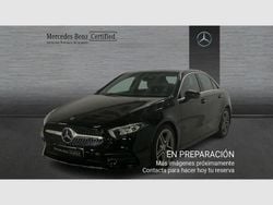 Negro Usado 2021 Mercedes A200 AMG line Berlina | 25.490 € (Buen precio)