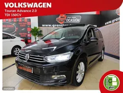 Negro Usado 2015 VW Touran Advance Monovolumen | 11.980 € (Precio justo)