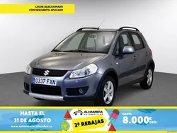 Gris / plata Usado 2008 Suzuki SX4 GLX SUV | 7990 € (Precio justo)