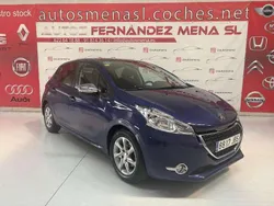 Azul Usado 2015 Peugeot 208 Access Utilitario | 5500 € (Precio justo)