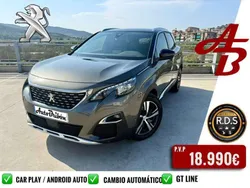 Gris Usado 2020 Peugeot 3008 GT-line SUV | 18.990 € (Precio justo)