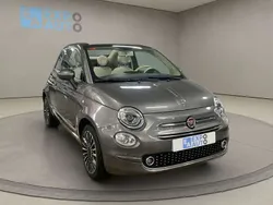Gris Usado 2018 Fiat 500 Lounge Descapotable | 11.975 € (Un poco caro)
