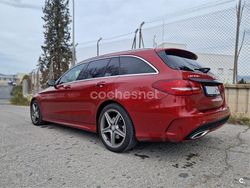 Rojo Usado 2015 Mercedes C180 Avantgarde Familiar | 14.950 € (Precio justo)