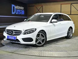 Blanco Usado 2018 Mercedes C220 Familiar | 23.990 € (Un poco caro)