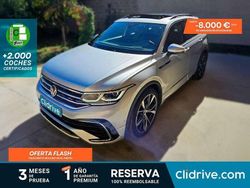 Gris Usado 2023 VW Tiguan R-line SUV | 33.690 € (Precio justo)