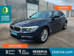 Azul Usado 2018 BMW 520 Berlina | 19.590 €
