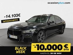 Negro Usado 2022 BMW 740 Berlina | 55.990 € (Precio justo)