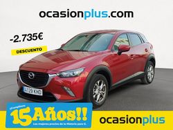 Rojo Usado 2018 Mazda CX-3 Style SUV | 18.980 € (Precio justo)