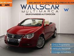 Rojo Usado 2007 VW Eos Individual Descapotable | 12.599 € (Caro)