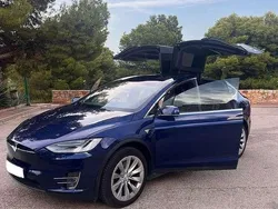 Azul Usado 2020 Tesla Model X Long Range SUV | 45.999 € (Buen precio)