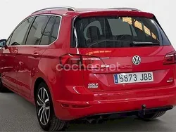 Rojo Usado 2014 VW Golf Sportsvan Sportline Monovolumen | 8880 € (Super precio)