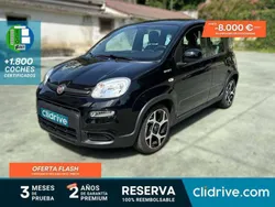 Negro Usado 2022 Fiat Panda Cross Cross Utilitario | 10.890 € (Precio justo)