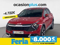 Rojo Usado 2024 Kia Sportage SUV | 34.900 € (Precio justo)