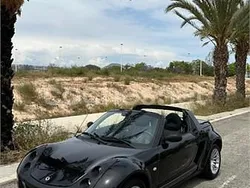 Negro Usado 2003 Smart Roadster Descapotable | 6000 €