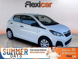 Blanco Usado 2020 Peugeot 108 Collection Utilitario | 8990 € (Precio justo)