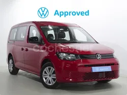Rojo Usado 2024 VW Caddy Maxi Monovolumen | 28.200 € (Precio justo)