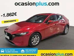 Rojo Usado 2019 Mazda 3 Utilitario | 17.910 € (Precio justo)