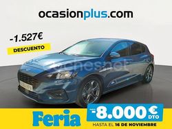 Azul Usado 2018 Ford Focus ST-Line Berlina | 16.800 € (Caro)