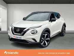 Lunar white + midnight black metalizado Nuevo 2024 Nissan Juke Tekna SUV | 25.980 € (Precio justo)