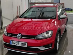 Rojo Usado 2016 VW Golf Alltrack Familiar | 21.000 €