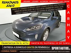 Azul Usado 2021 Ford Kuga Titanium SUV | 19.790 € (Precio justo)