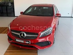 Rojo Usado 2017 Mercedes A200 Berlina | 17.900 € (Precio justo)