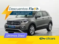 Gris / plata Usado 2021 VW T-Cross Sport SUV | 18.990 € (Precio justo)