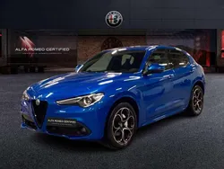 Azul Usado 2022 Alfa Romeo Stelvio Veloce SUV | 34.900 € (Precio justo)