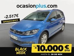 Azul Usado 2021 VW Touran Business Monovolumen | 25.490 € (Precio justo)