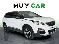 Blanco Usado 2017 Peugeot 5008 GT-line Monovolumen | 16.490 € (Precio justo)