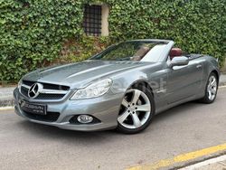 Gris / plata Usado 2008 Mercedes SL350 Descapotable | 29.991 € (Precio justo)