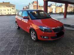 Rojo Usado 2015 Skoda Fabia Berlina | 6000 € (Buen precio)