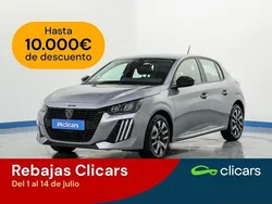 Gris Usado 2024 Peugeot 208 Active Utilitario | 13.990 € (Buen precio)