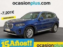 Azul Usado 2022 BMW X3 xLine SUV | 34.082 € (Precio justo)