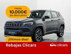 Azul Usado 2024 Jeep Compass Altitude SUV | 28.990 € (Precio justo)